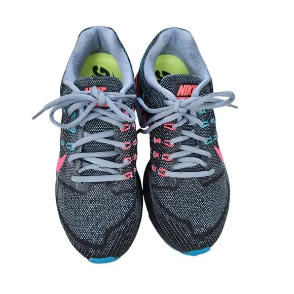 NEW Nike Air Structure 18 Womens Size 6 Running Shoes Sneakers Black Hype 683738 - Picture 6 of 11